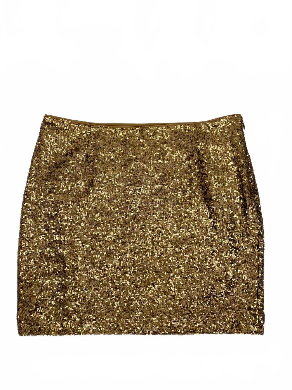 Cache Gold Sequin Mini Skirt | Women’s Size 8 Regular